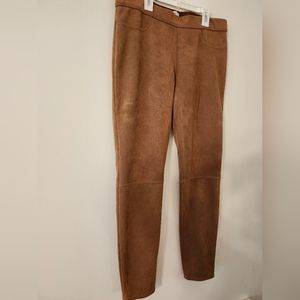 Max Studio faux suede pants sz xl